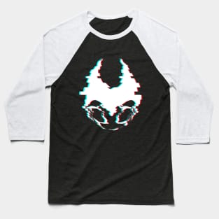 Glitch Grimm [WHITE] Baseball T-Shirt